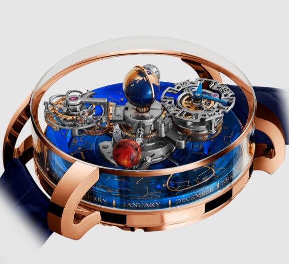 Jacob & Co ASTRONOMIA SKY SAPPHIRE MARS AT113.40.AA.AA.A Replica watch